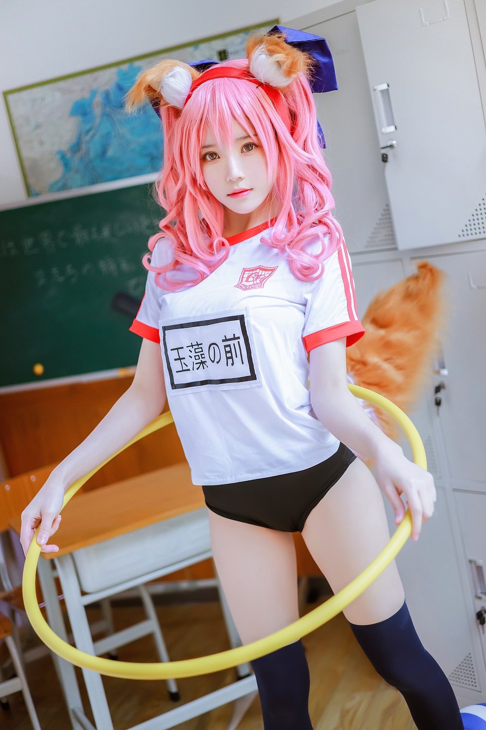 桜桃喵-FGO-玉藻前体操服[31P]