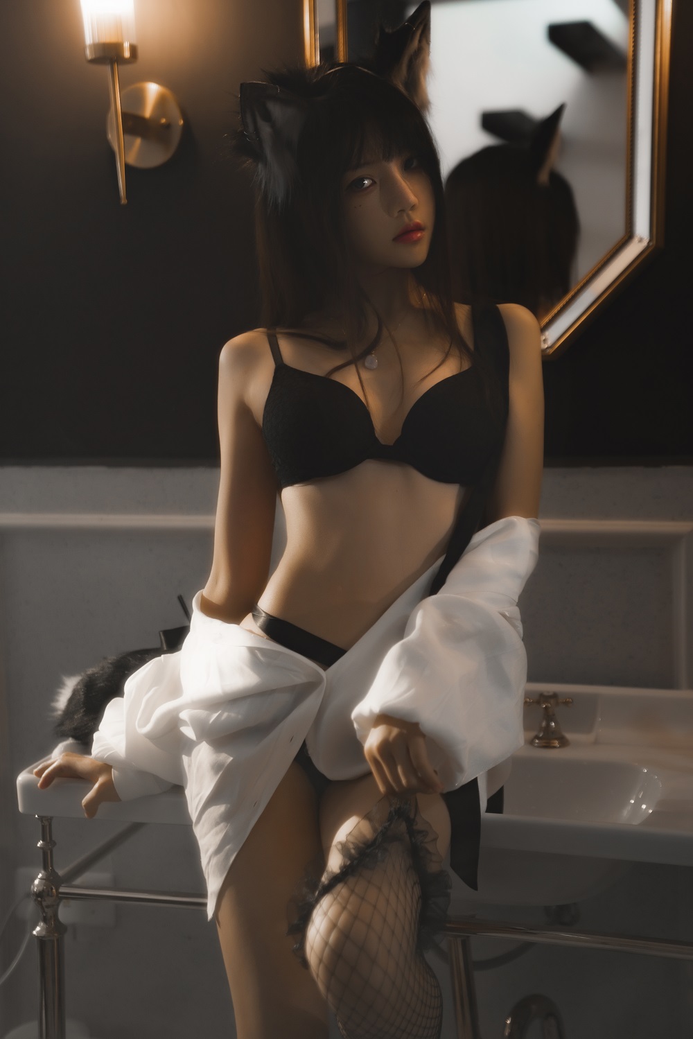 桜桃喵-狼来了02[43P]
