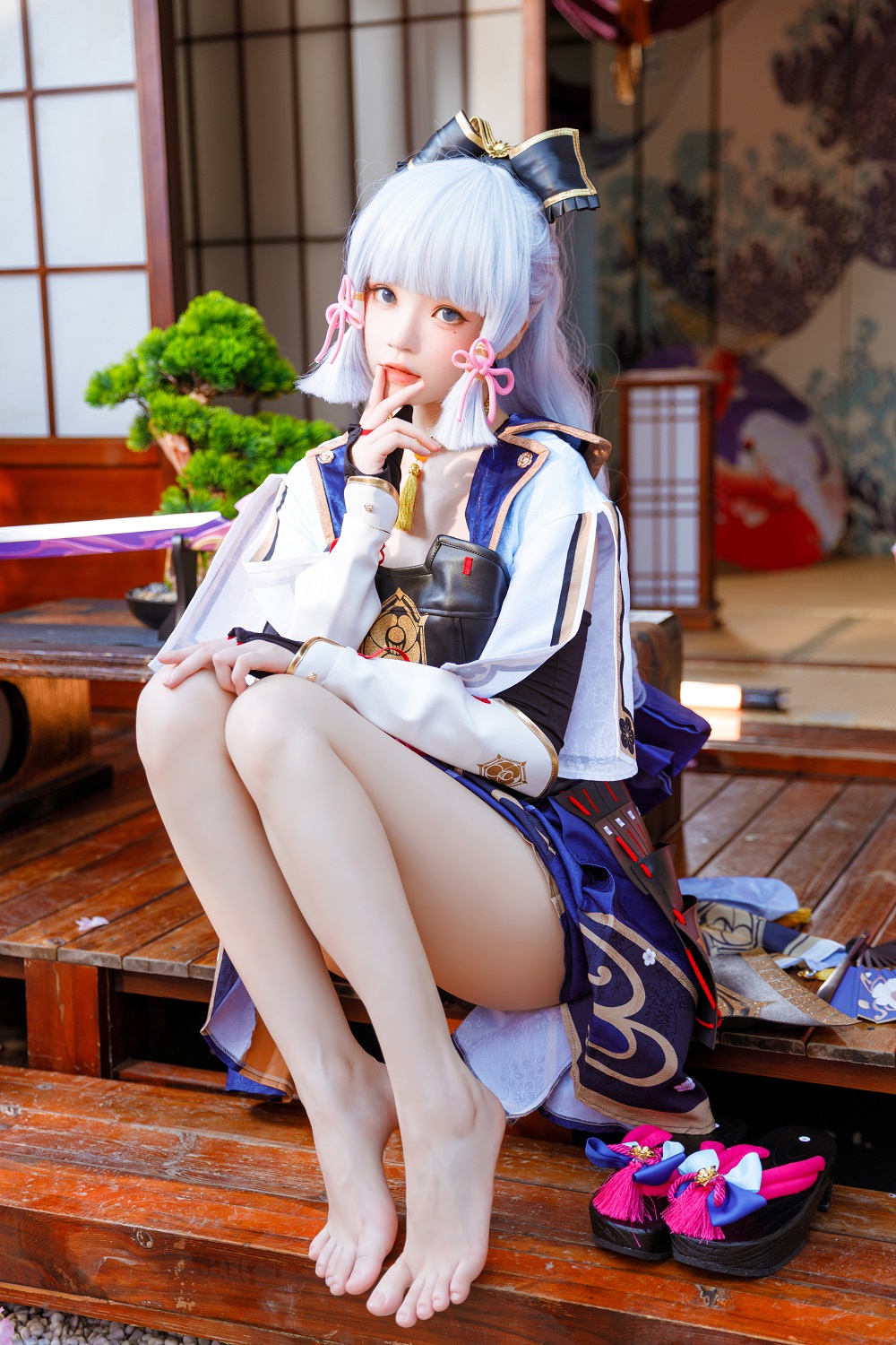 桜桃喵-原神-神里绫华[34P+2V]