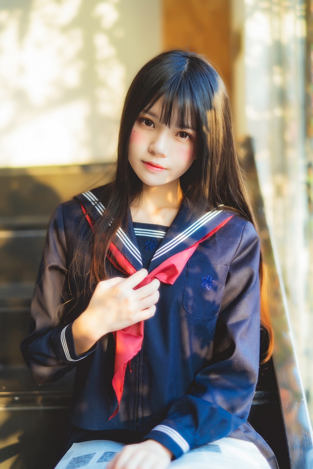 桜桃喵-午后高校少女[41P]