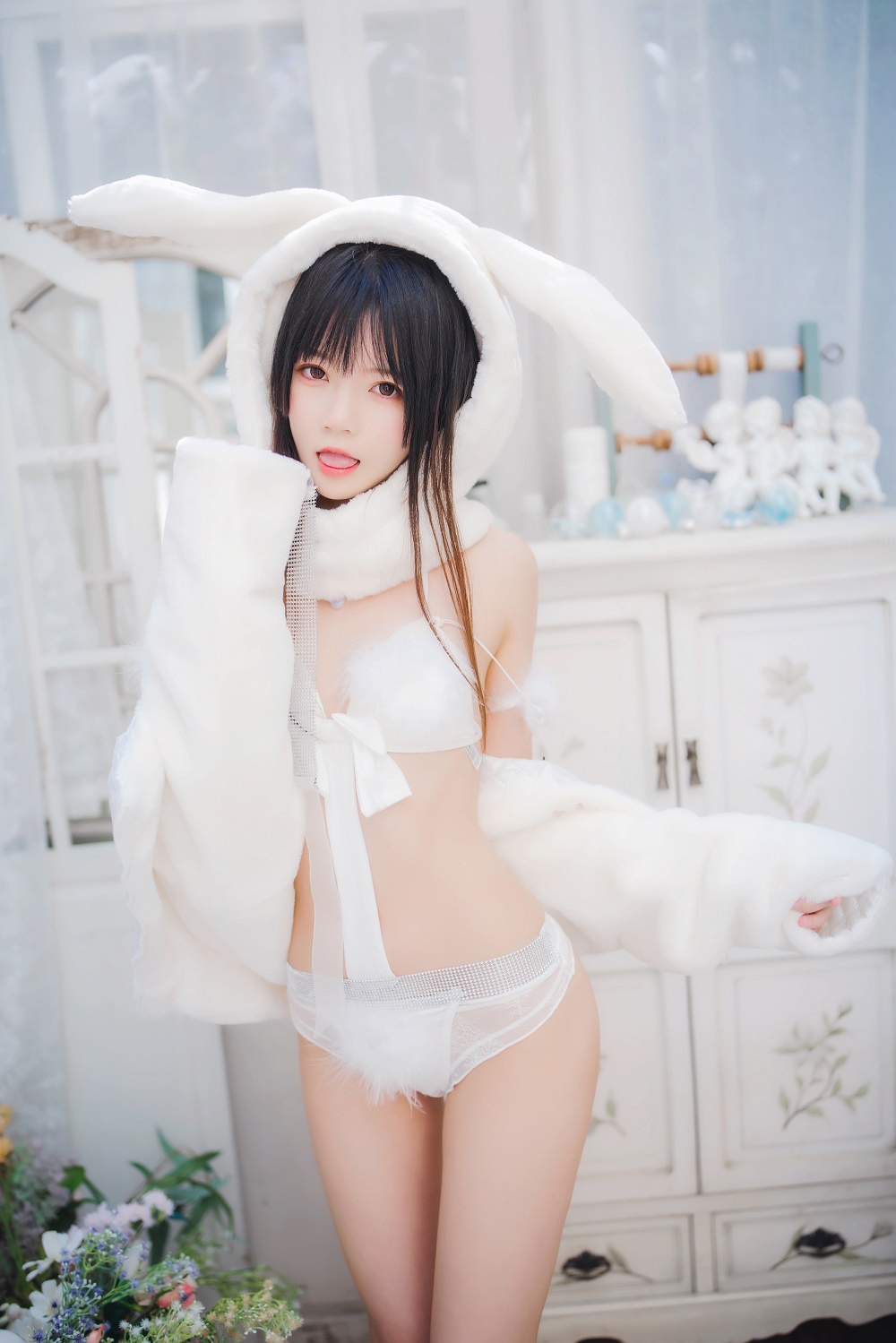 桜桃喵-小白兔02[49P]