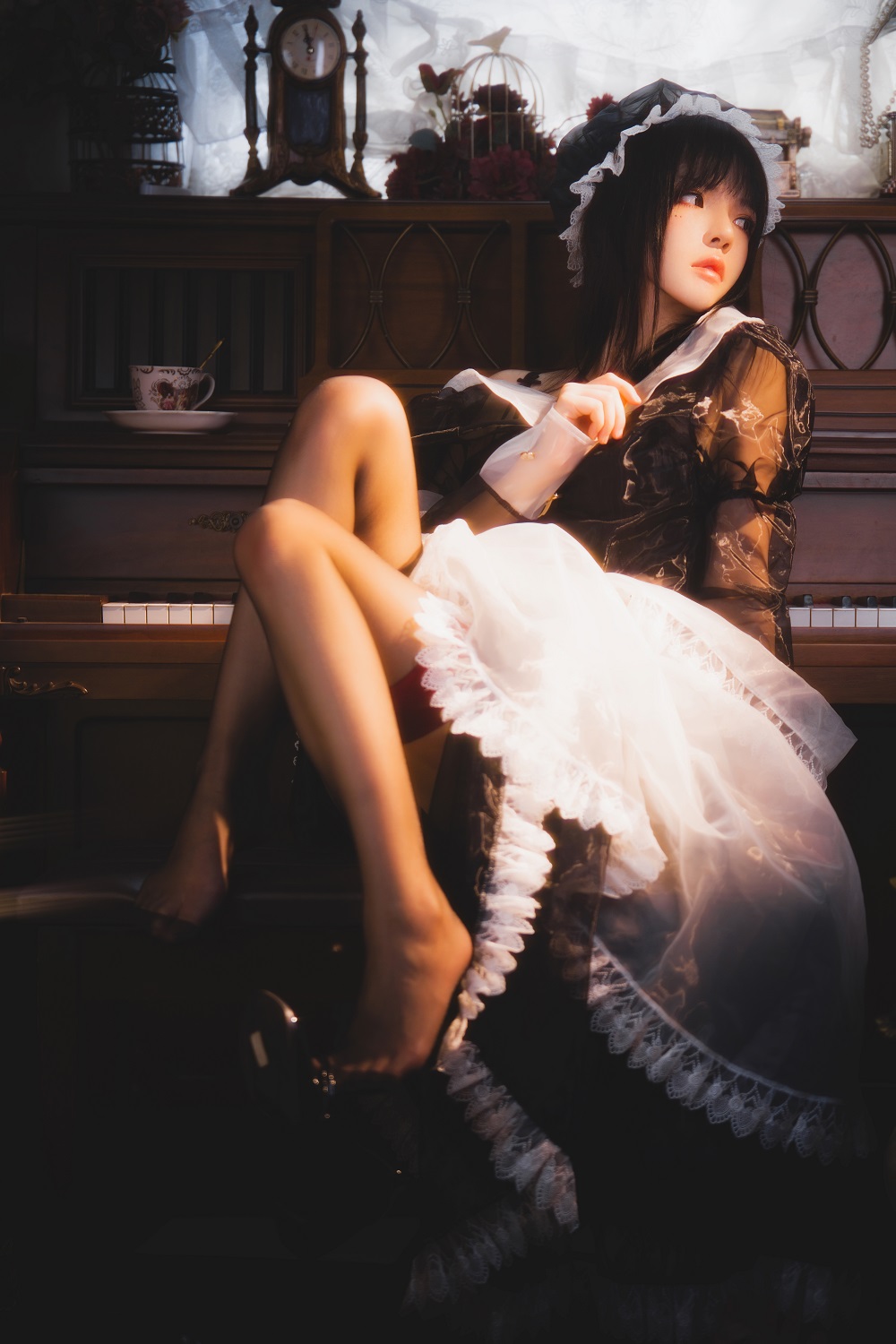 桜桃喵-透明女仆[46P+2V]