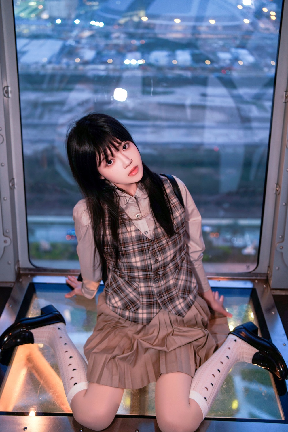 桜桃喵-制服摩天轮[27P]