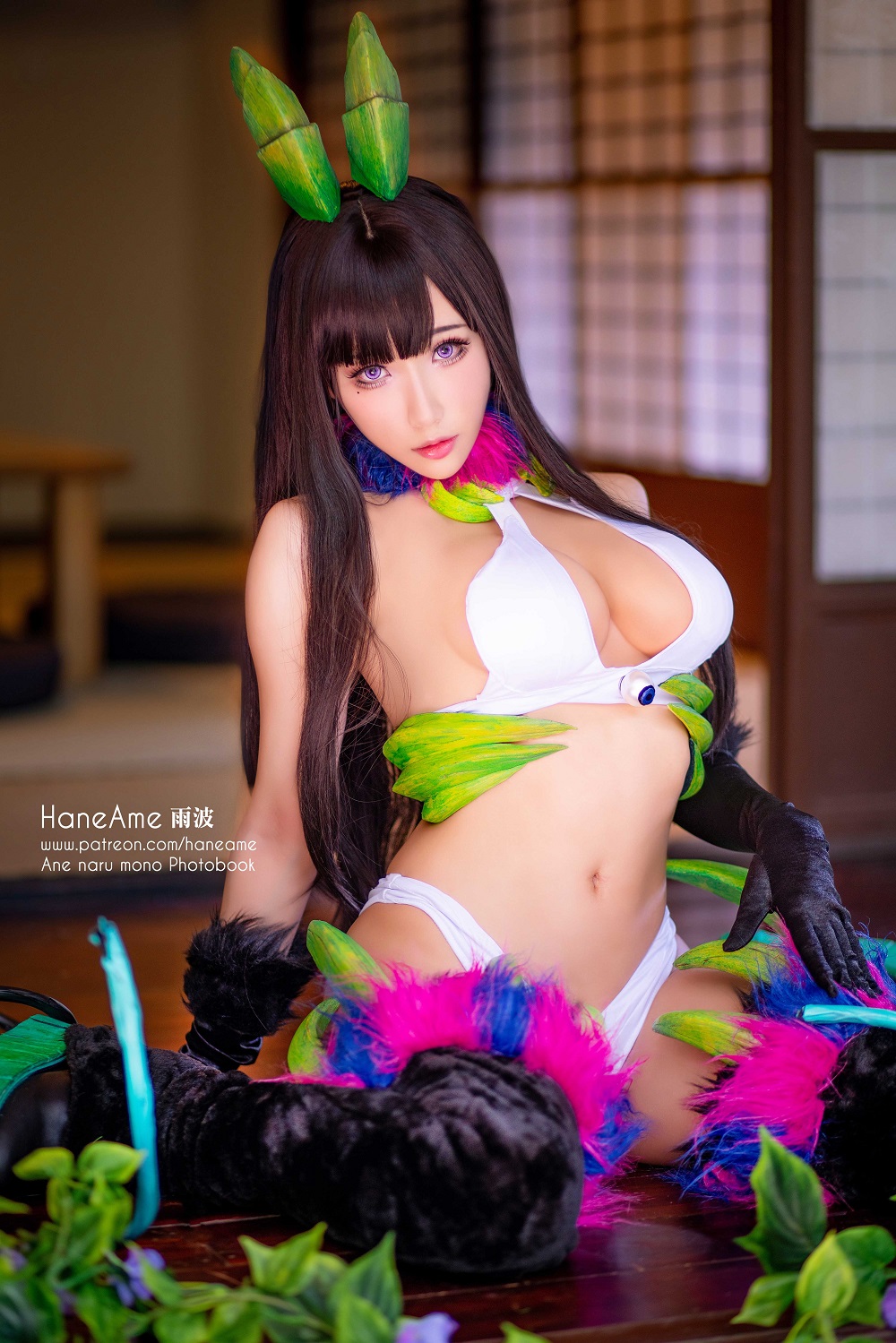 雨波HaneAme-恶魔姐姐-千夜写真书[155P] COS网红博主 预览1图