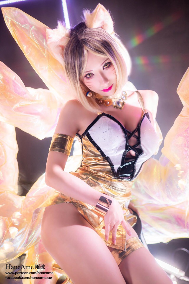 雨波HaneAme-英雄联盟-KDA女团写真书[117P] COS网红博主 预览2图