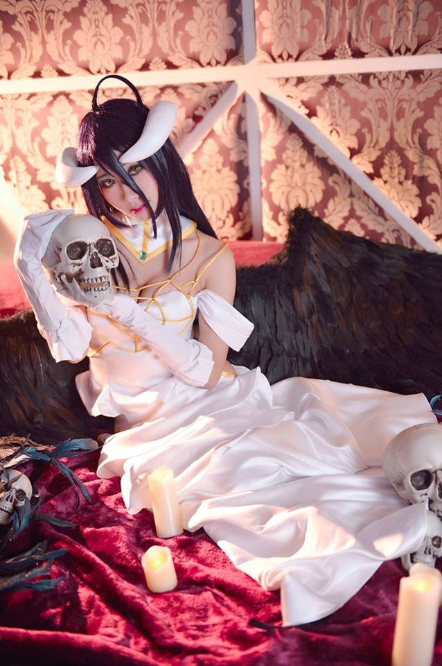 雨波HaneAme-Overlord-雅儿贝德[16P] COS网红博主 预览1图