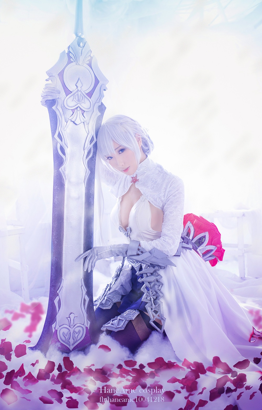雨波HaneAme-死亡爱丽丝-白雪姬[12P] COS网红博主 预览1图