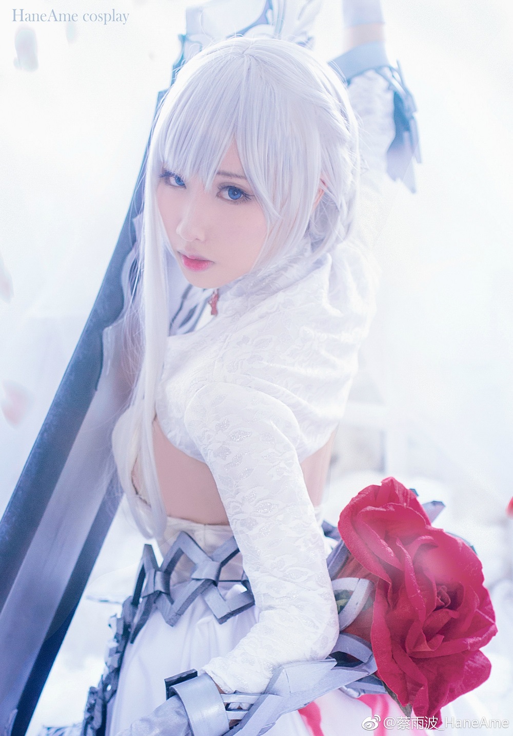 雨波HaneAme-死亡爱丽丝-白雪姬[12P] COS网红博主 预览2图