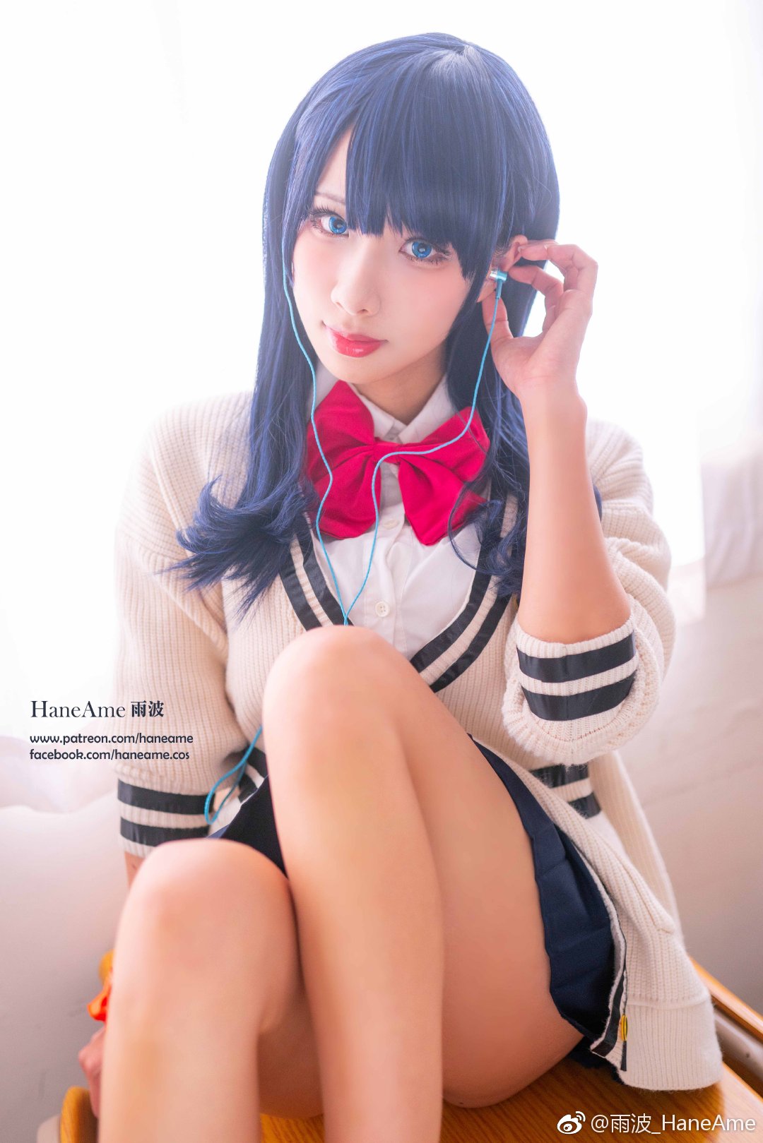 雨波HaneAme-SSSS.Gridman-宝多六花[27P] COS网红博主 预览2图