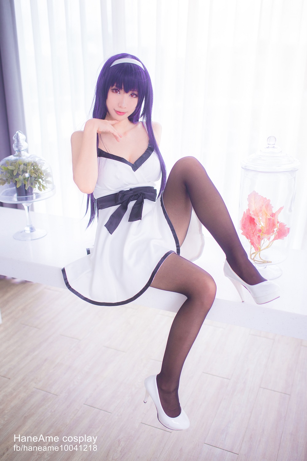 雨波HaneAme-路人女主的养成方法-霞之丘诗羽写真书[149P] COS网红博主 预览1图