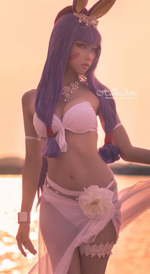 雨波HaneAme-FGO-尼托克丽丝泳装[21P] COS网红博主 预览2图