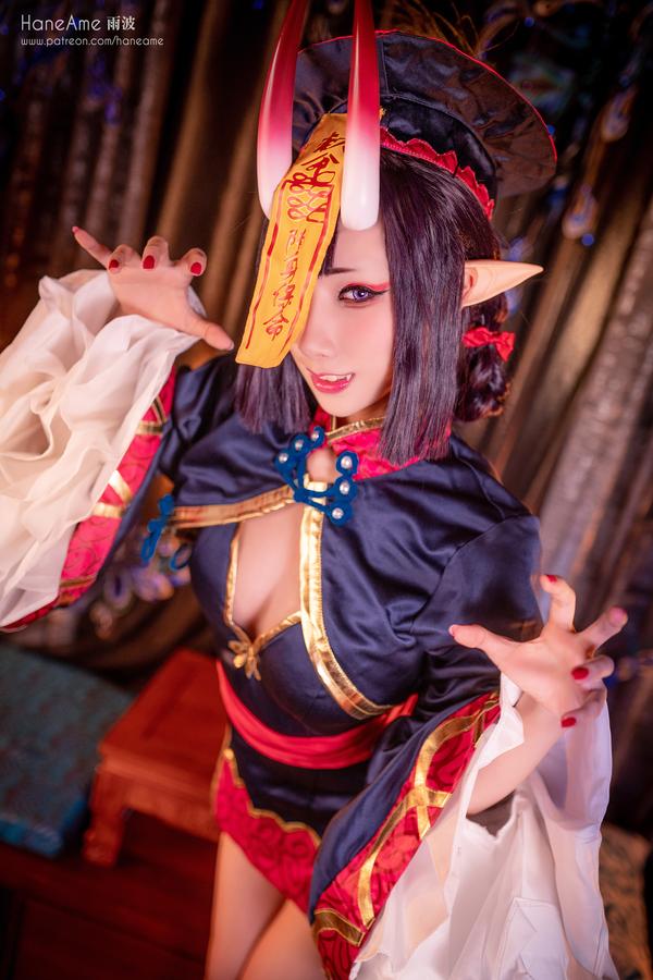 雨波HaneAme-FGO-酒吞童子写真书[164P+1V] COS网红博主 预览2图