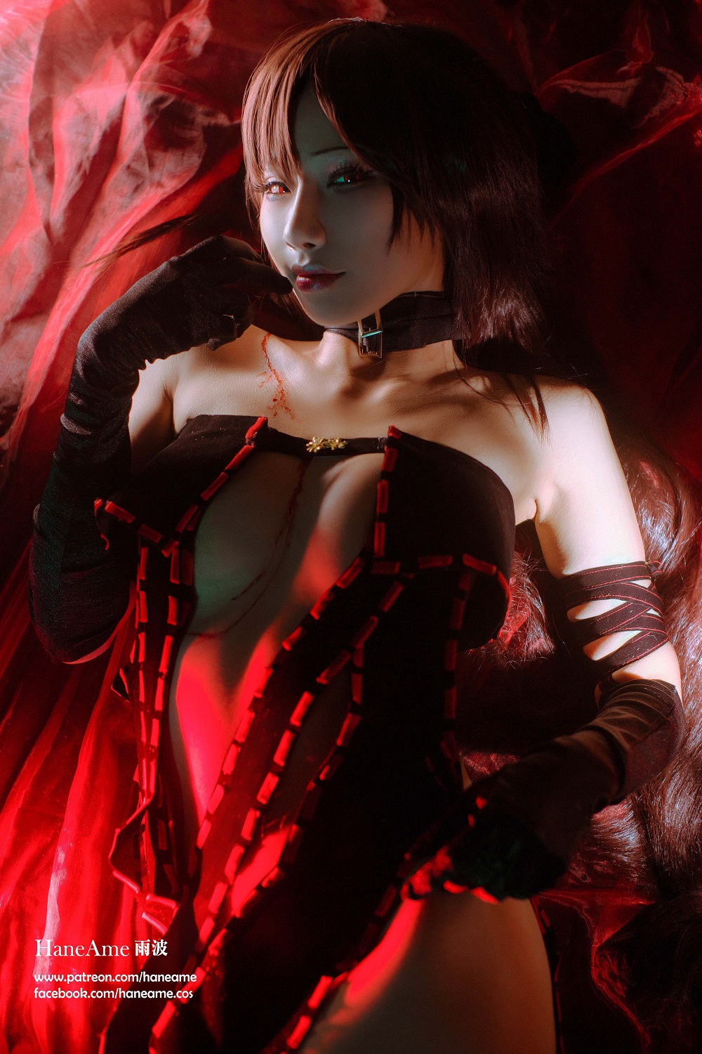 雨波HaneAme-FGO-虞美人[30P+2V] COS网红博主 预览1图