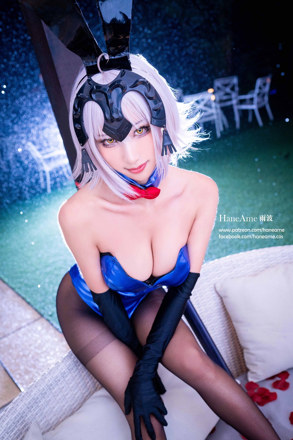 雨波HaneAme-Fate-贞德写真书[191P+2V] COS网红博主 预览2图