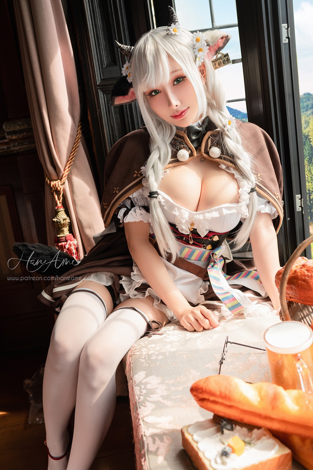 雨波HaneAme-Hololive-白银诺艾尔[42P] COS网红博主 预览2图