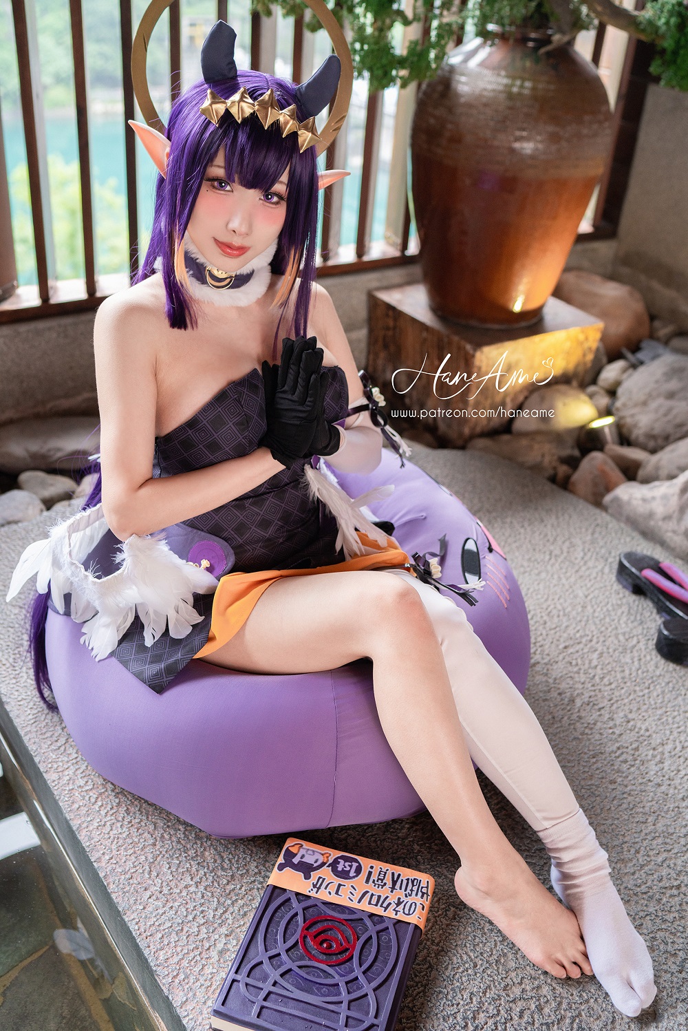 雨波HaneAme-Hololive-一伊那尔栖[21P] COS网红博主 预览1图