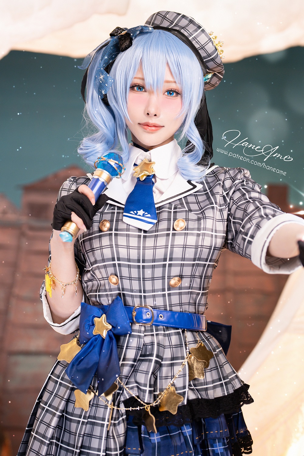 雨波HaneAme-Hololive-星街[41P] COS网红博主 预览2图