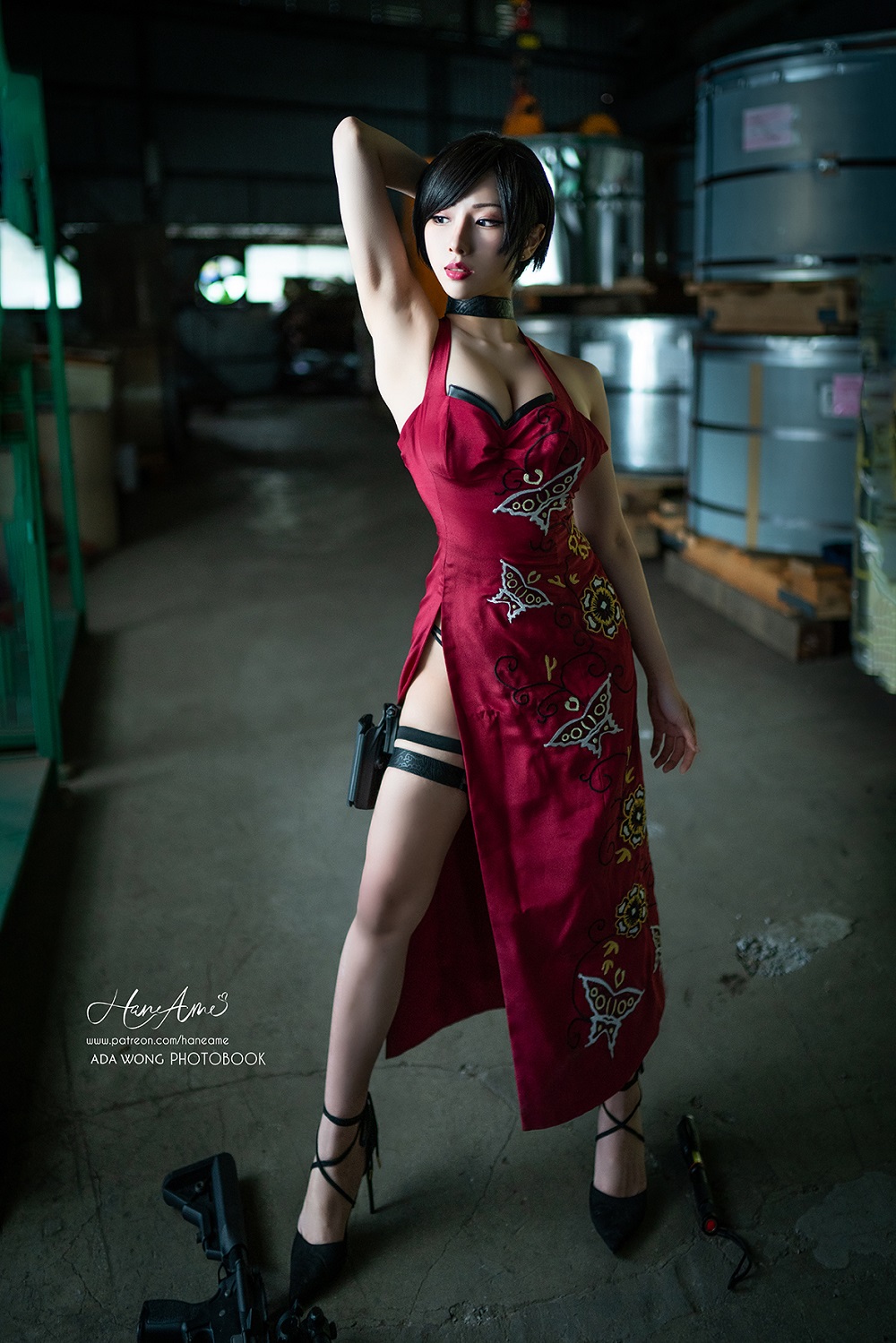 雨波HaneAme-生化危机-艾达王写真书[221P+4V] COS网红博主 预览1图