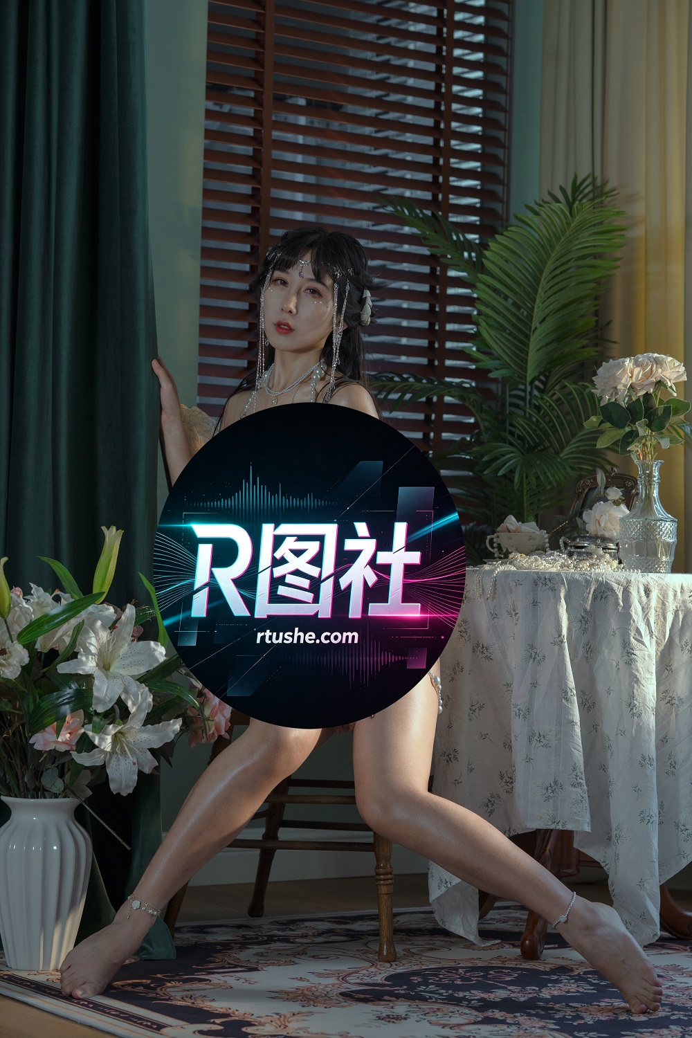 云溪溪-奶桃-薄暮[50P] COS网红博主 预览1图