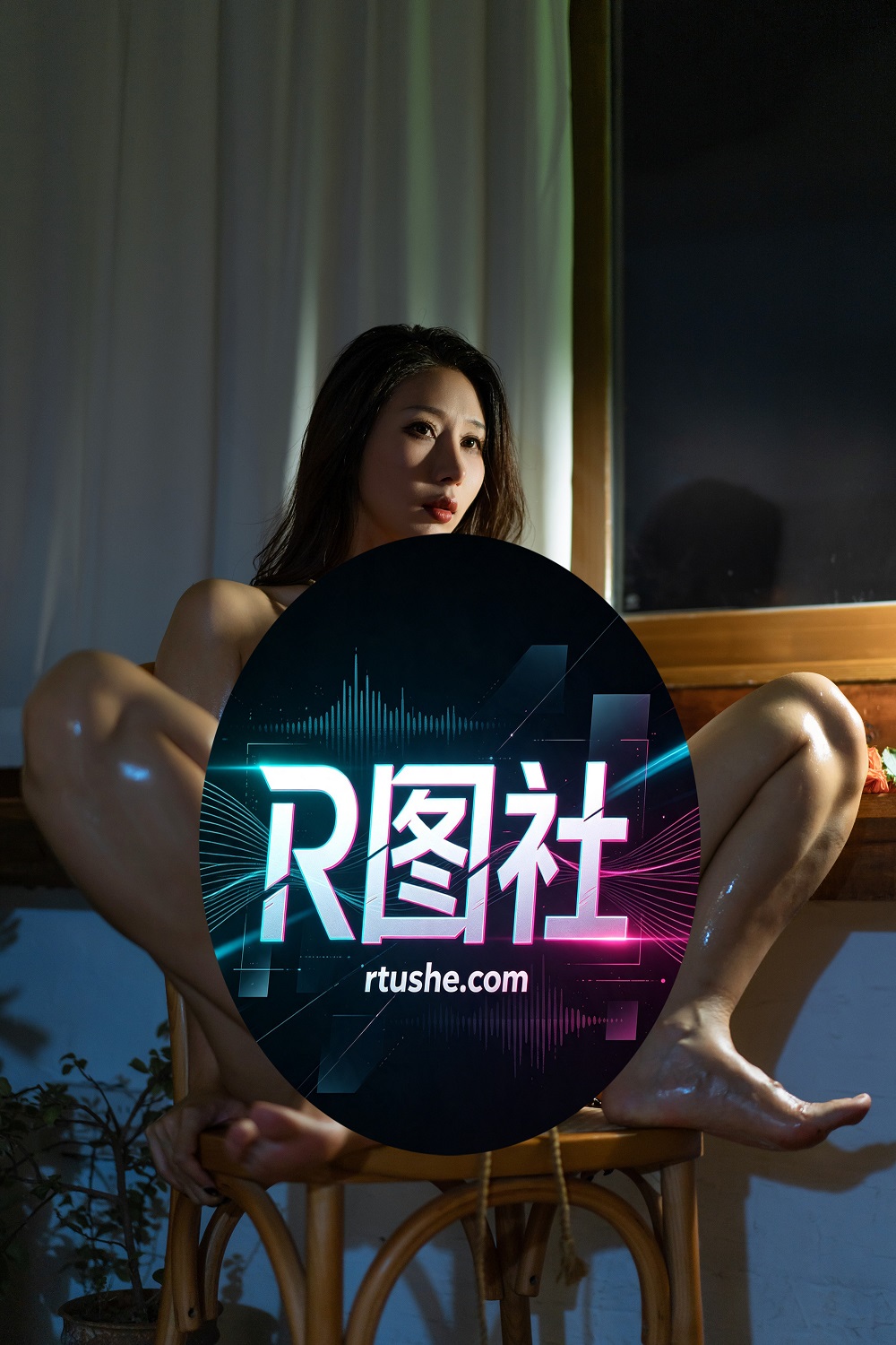 云溪溪-奶桃-油亮束缚[66P] COS网红博主 预览2图