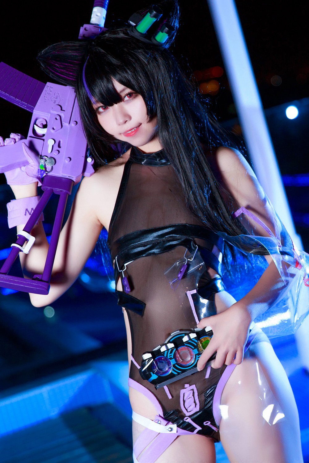 G44不会受伤-少女前线-KAC PDW泳装[15P] COS网红博主 预览1图