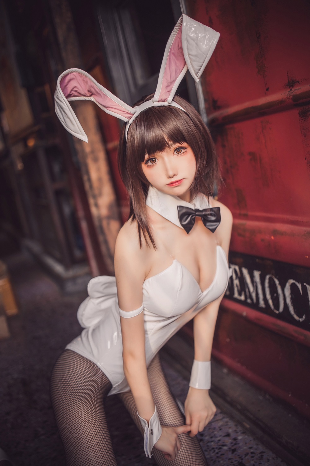乖乖衣宝-路人女主-加藤惠兔女郎[52P] COS网红博主 预览1图