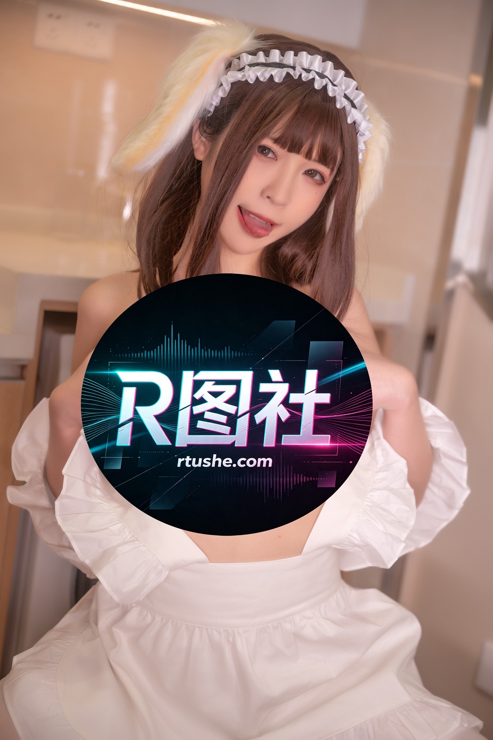拖拉大王-兔耳女仆[31P] COS网红博主 预览2图