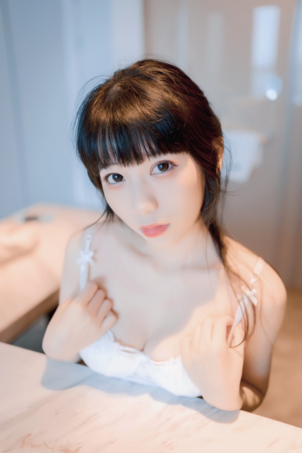 usejan蓝蓝-薄纱睡衣[42P] COS网红博主 预览2图