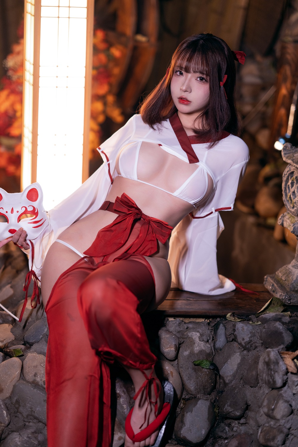 Yuuhui玉汇-祝巫神女[120P] COS网红博主 预览1图