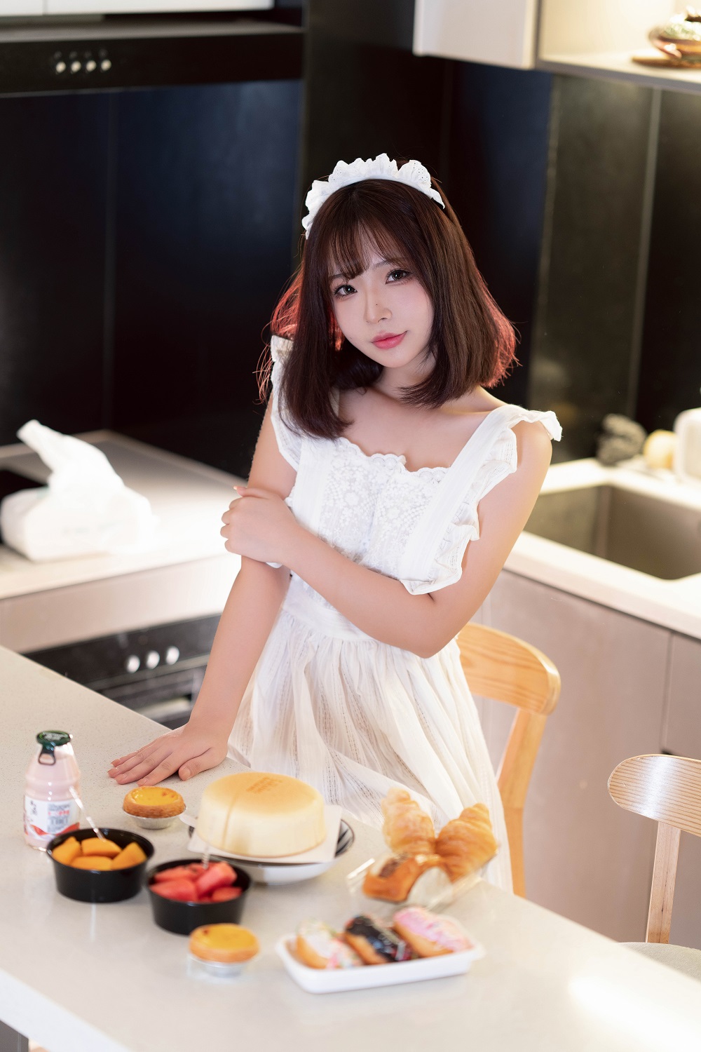 Yuuhui玉汇-初恋厨房[89P] COS网红博主 预览1图