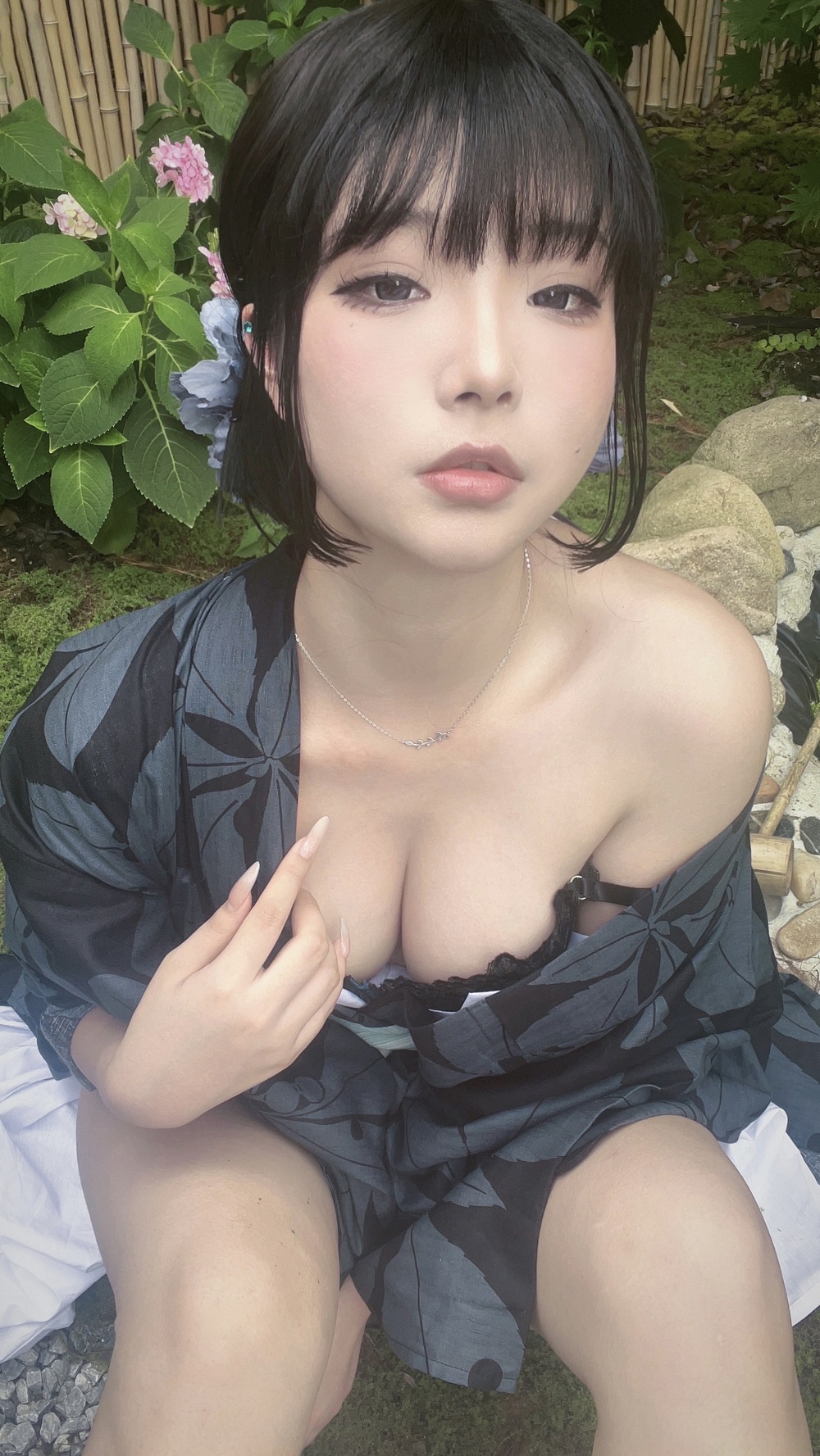 Yuuhui玉汇-庭中花[34P+1V] COS网红博主 预览2图