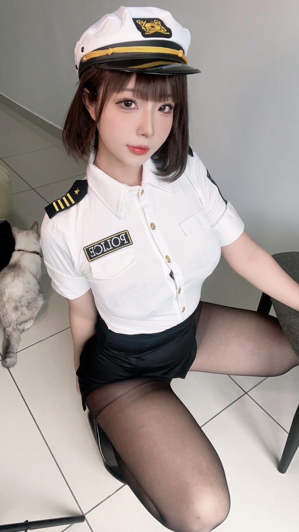 Yuuhui玉汇-不良女警[48P+2V] COS网红博主 预览1图