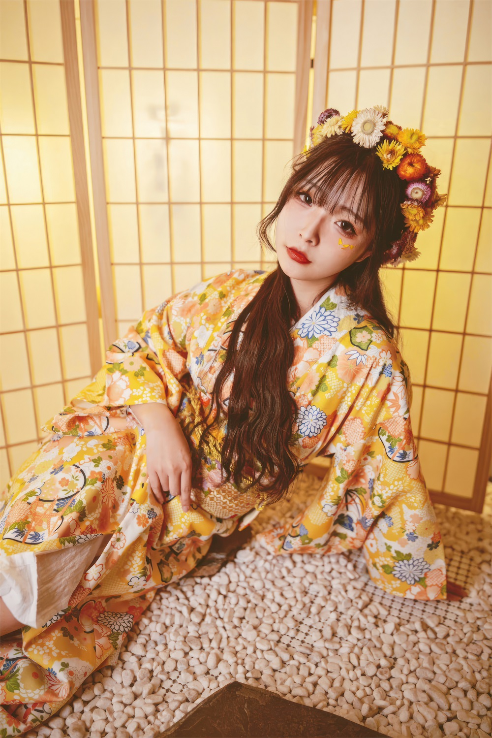 Yuuhui玉汇-和服捆绑[47P] COS网红博主 预览1图