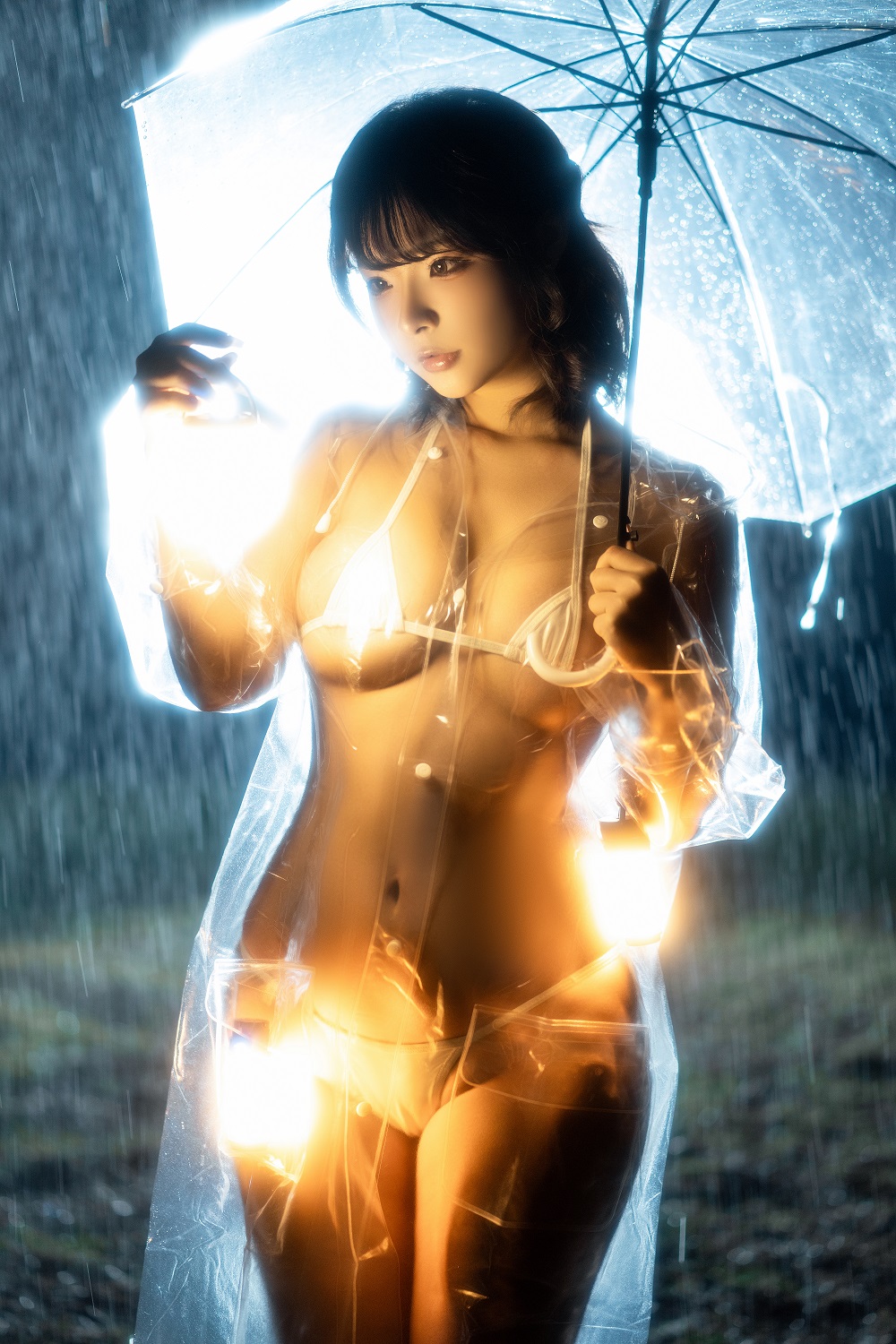 Yuuhui玉汇-雨夜独舞[100P] COS网红博主 预览1图