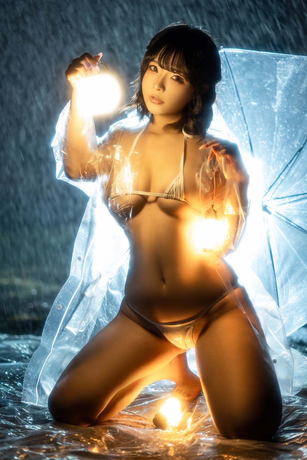 Yuuhui玉汇-雨夜独舞[100P] COS网红博主 预览2图