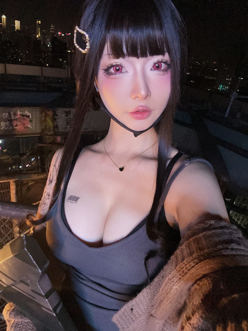 Yuuhui玉汇-杀手妻子自拍[47P] COS网红博主 预览2图