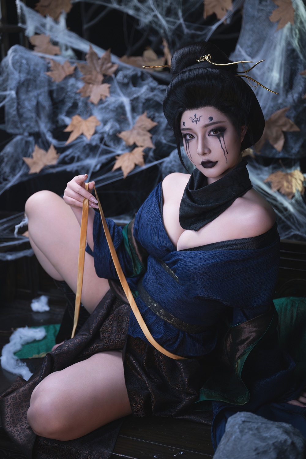 Yuuhui玉汇-黑神话·悟空-蜘蛛精四妹[147P+2V] COS网红博主 预览2图