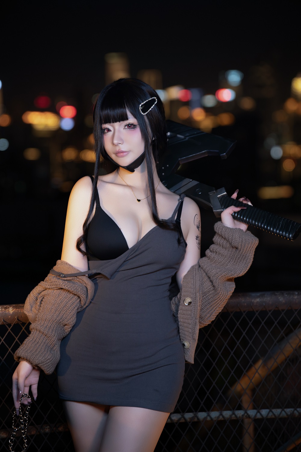 Yuuhui玉汇-Nikke胜利女神-杀手妻子D[139P+1V] COS网红博主 预览1图
