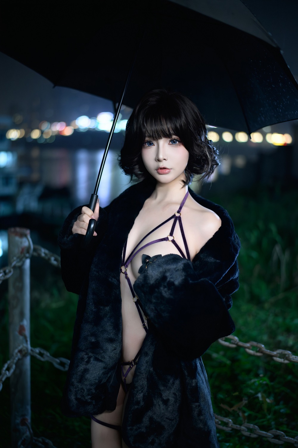 Yuuhui玉汇-夜游轮渡[121P+2V] COS网红博主 预览1图