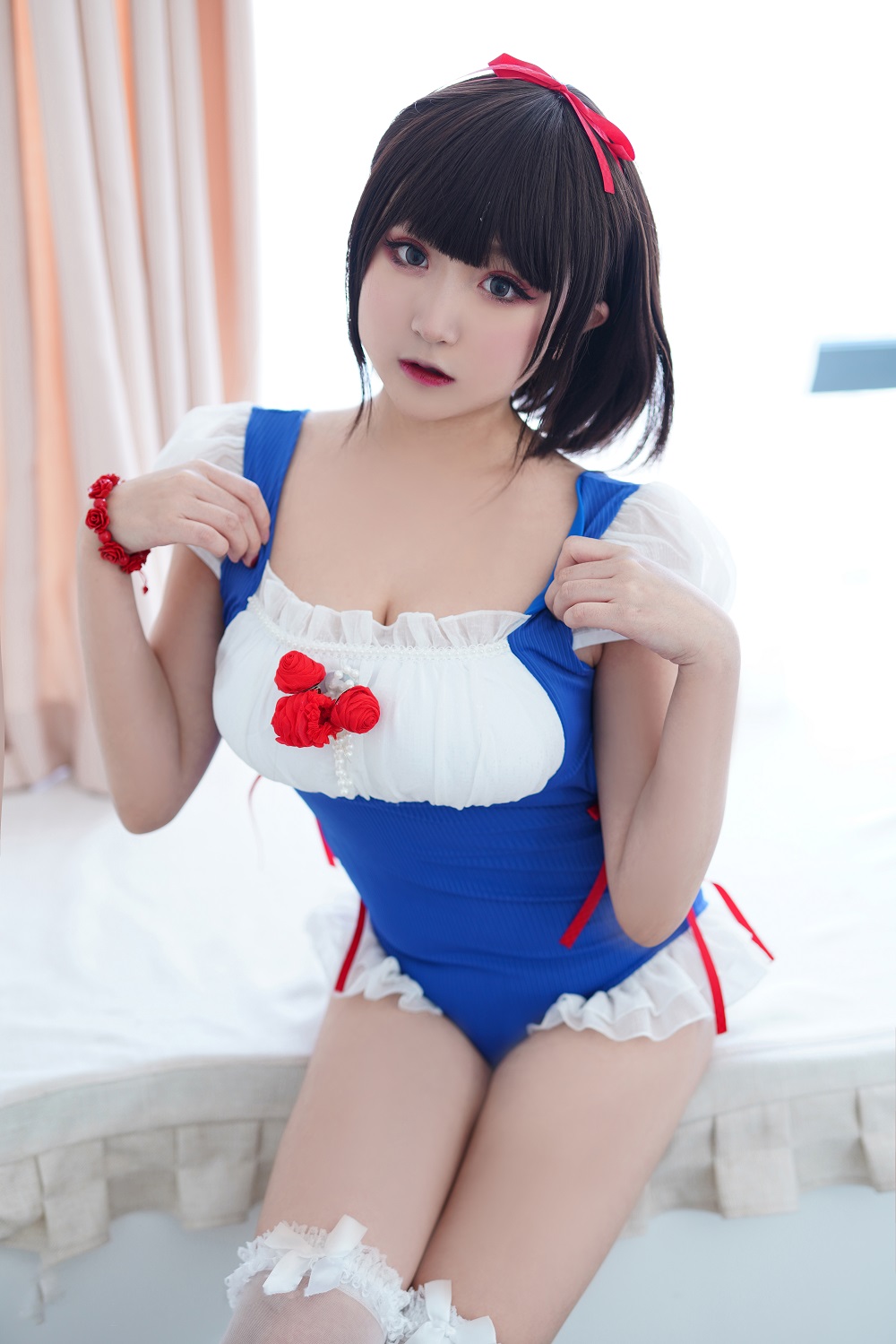 恩田直幸-白雪姬泳装[40P] COS网红博主 预览2图