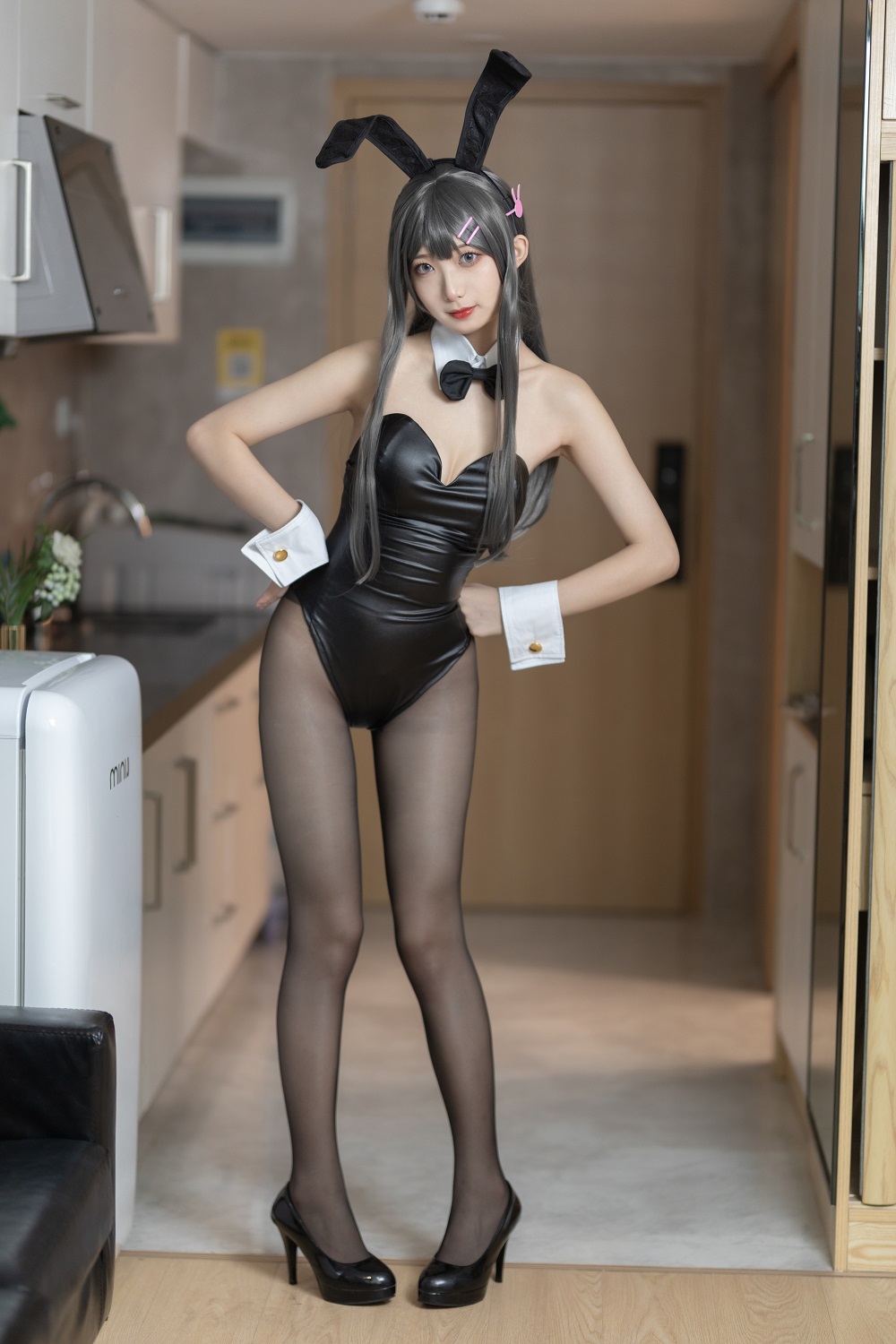 封疆疆v-樱岛麻衣兔女郎[40P] COS网红博主 预览1图
