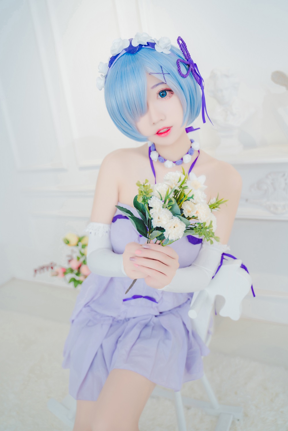 猫君君MaoJun-从零开始的异世界生活-蕾姆生日[27P] COS网红博主 预览1图