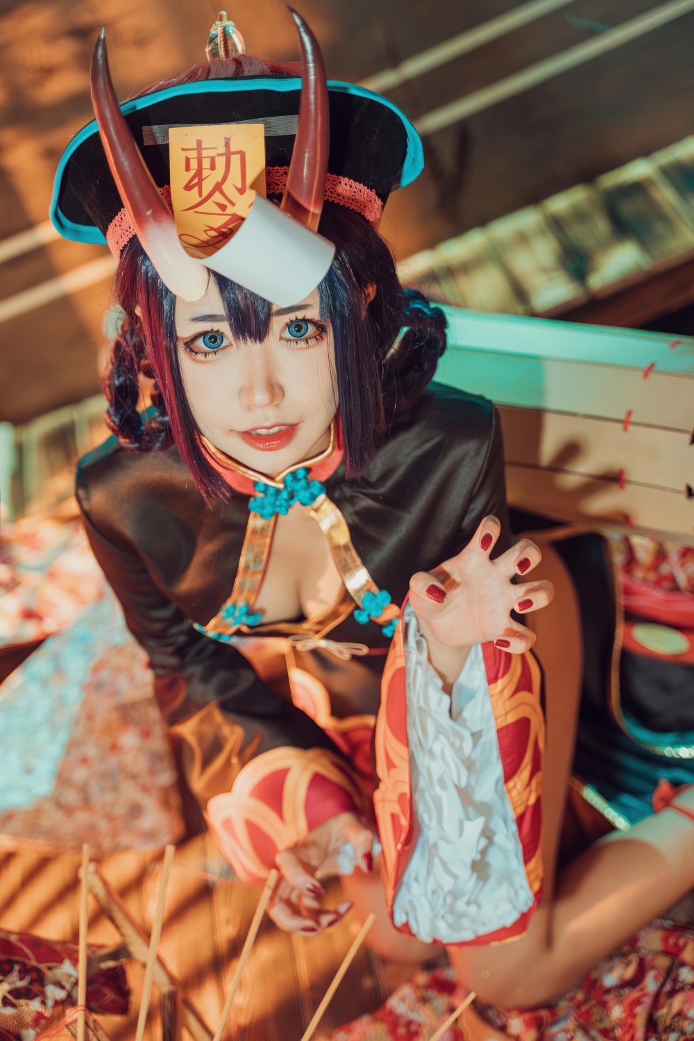 猫君君MaoJun-FGO-酒吞童子小僵尸[40P] COS网红博主 预览2图