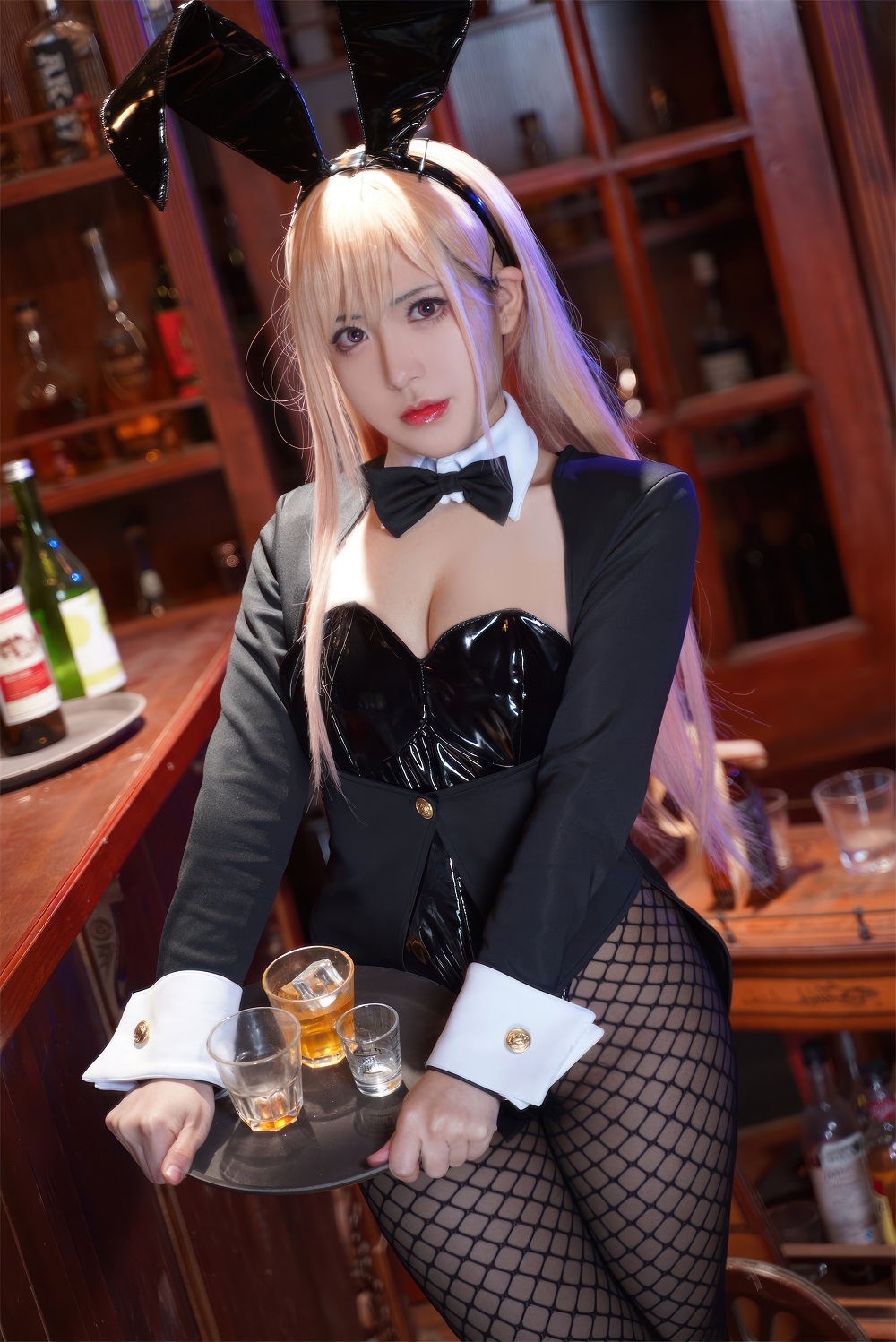 涩氨酸San-喜多川海梦兔女郎[30P+1V] COS网红博主 预览1图