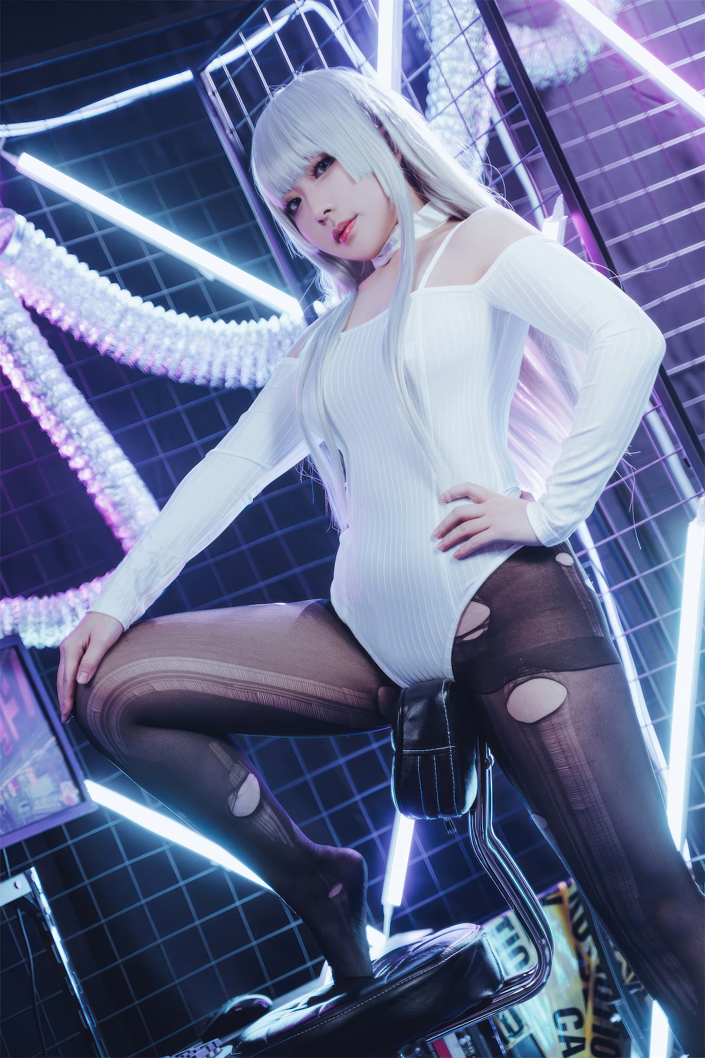 涩氨酸San-少女前线-AK12莺[33P] COS网红博主 预览2图