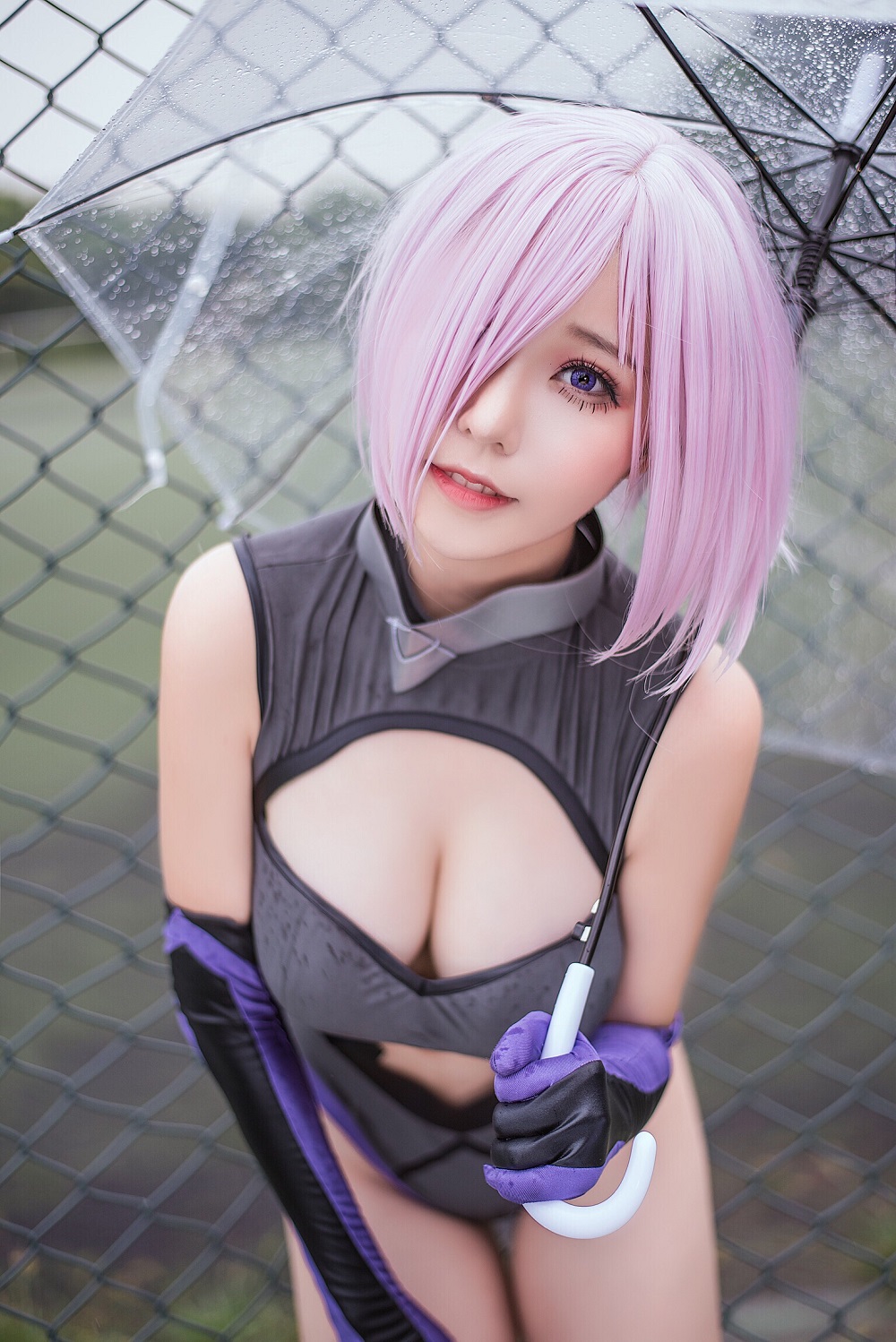 菌烨tako-FGO-玛修训练服[40P] COS网红博主 预览2图