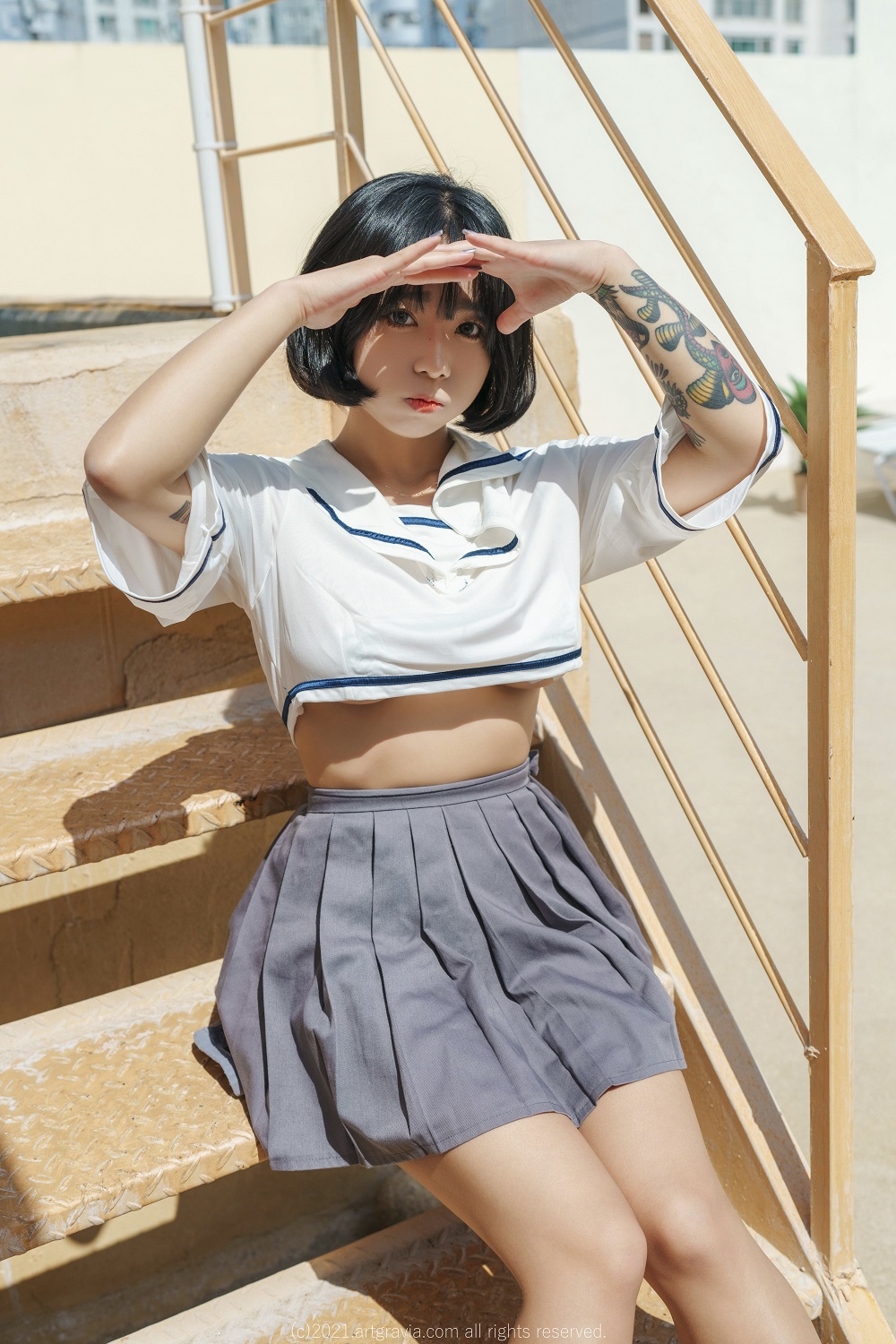 Maruemon마루에몽-Artgravia Vol.329[87P] 韩系写真 预览1图