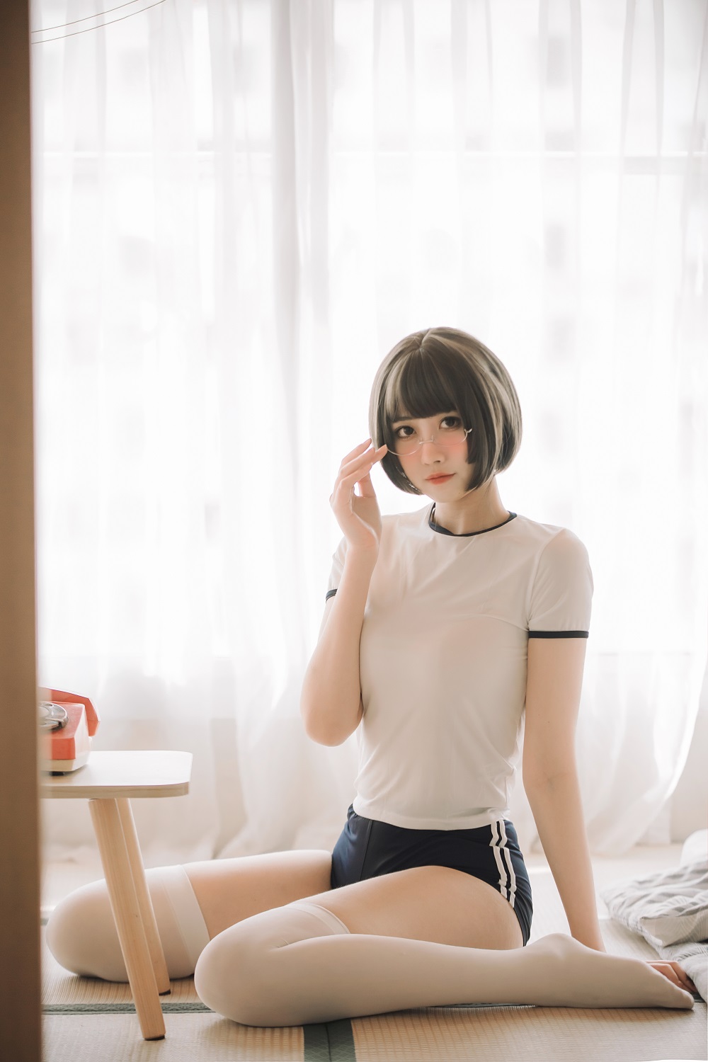 念雪ww-体操服[40P] COS网红博主 预览1图