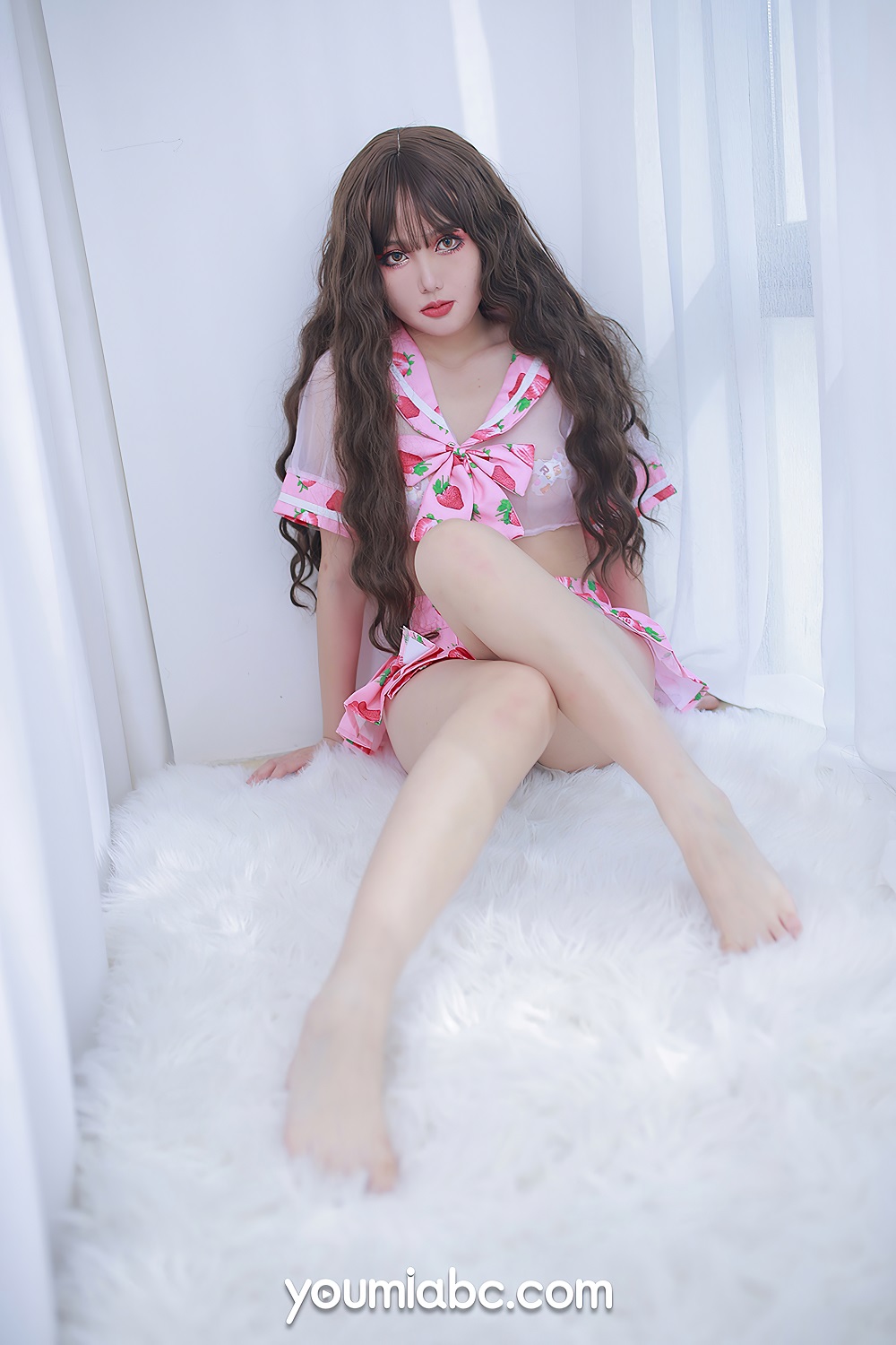 您的蛋蛋-YOUMI尤蜜2021.02.01-草莓甜心[37P] COS网红博主 预览2图