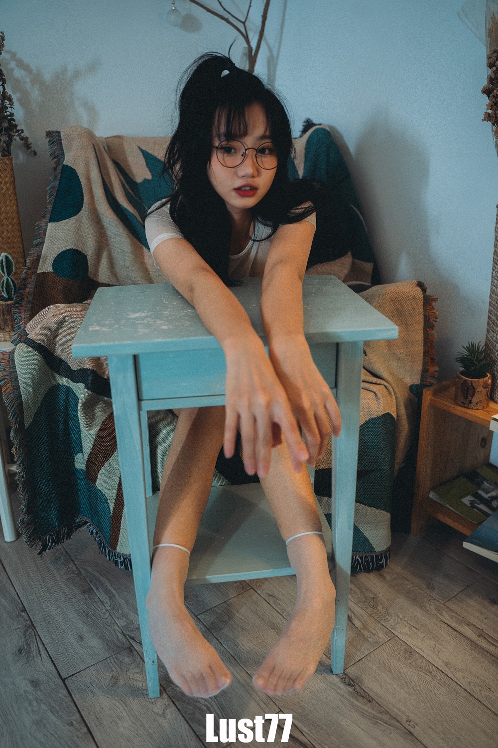 柒柒Lust77-少女记实录[76P] COS网红博主 预览1图